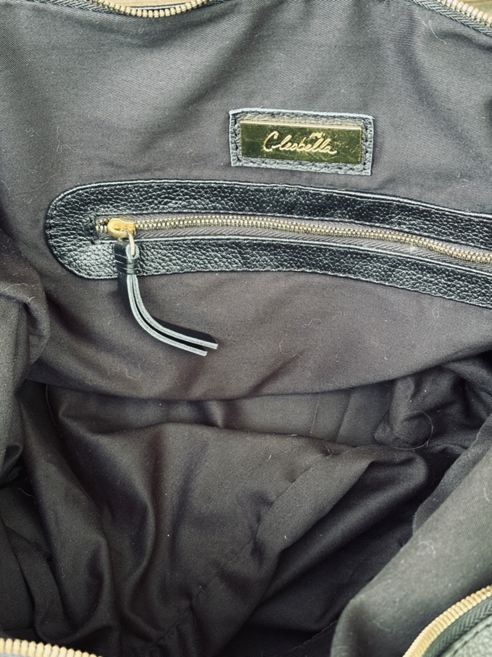 Cleobella Ankara Weekender Embroidered Tapestry Leather Bag - Picture 12 of 13